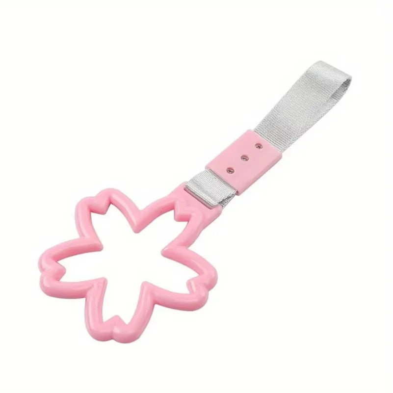 Newest Pink Car Interior Pull Ring Subway Train Bus Handle Strap Charm Drift TSURIKAWA RING Car Rear Bumper Warning Loop