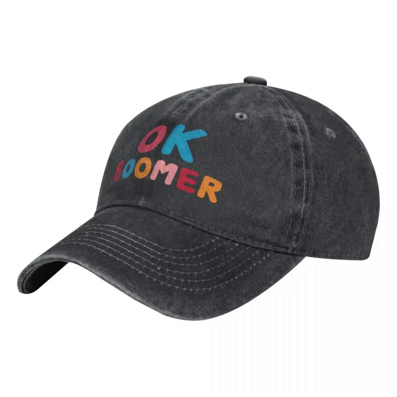 

Summer Cap Sun Visor Ok Boomer Hip Hop Caps Cowboy Hat Peaked Hats