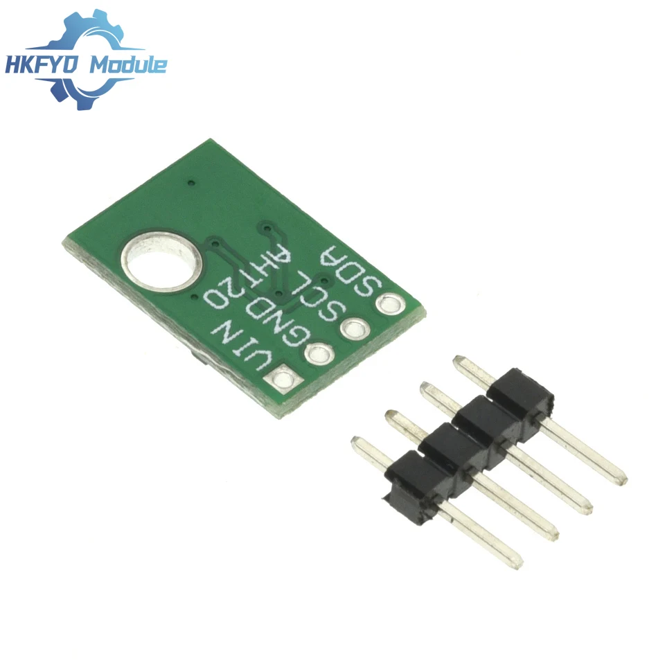 AHT20 I2C Temperature And Humidity Sensor Module High-precision Humidity Sensor Probe DHT11 AHT10 Upgraded Version For Arduino