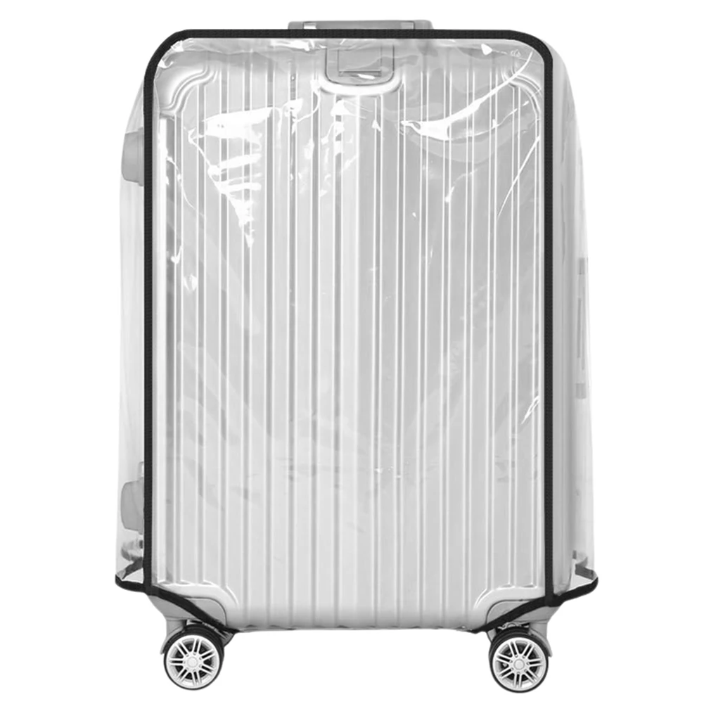 20-30inch Luggage Protector Case PVC Suitcase Cover Protectors Waterproof Trolley Case Cover Wheeled Suitcase Travel Accessories