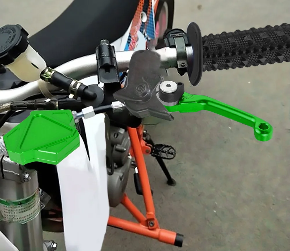 For Kawasaki KLX250 KLX 250 2008 2009 2010 2011 2012 2013 2014 2015 2016 Motorbike Dirt Bike handle Folding Brake Clutch Lever