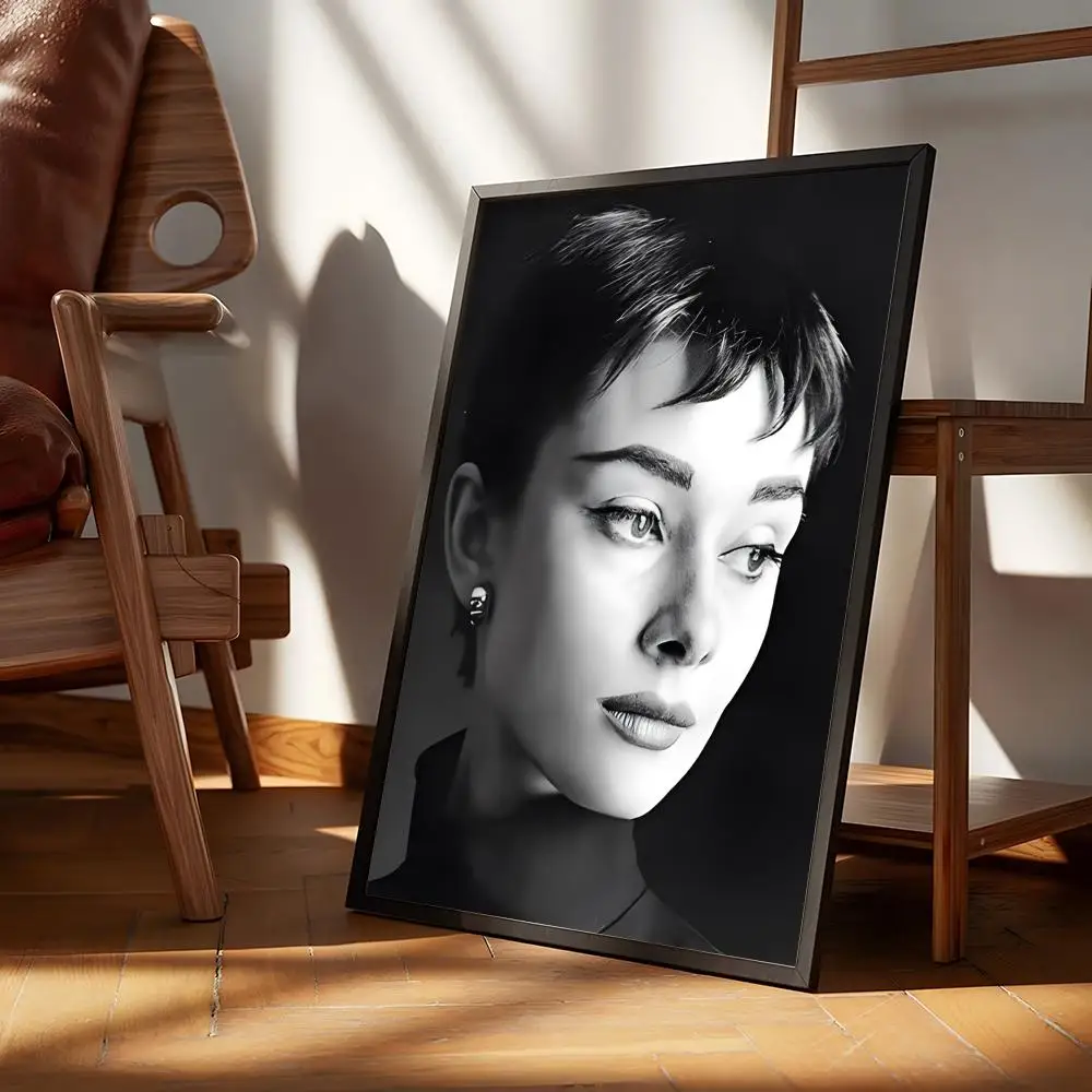 Poster Classic poster and wall art prints are suitable for living rooms, bedrooms, bars, and home décor. A-Audrey Hepburn