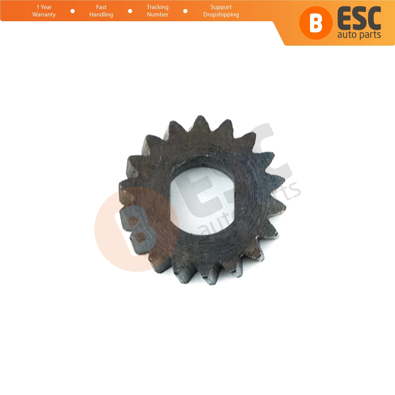 ESR602 Sunroof Motor Cog Metal Repair Gear 18-Teeth 4B0959591, 8D0959591A for Audi A4 A6 VW Golf 4 Bora Made in Turkey