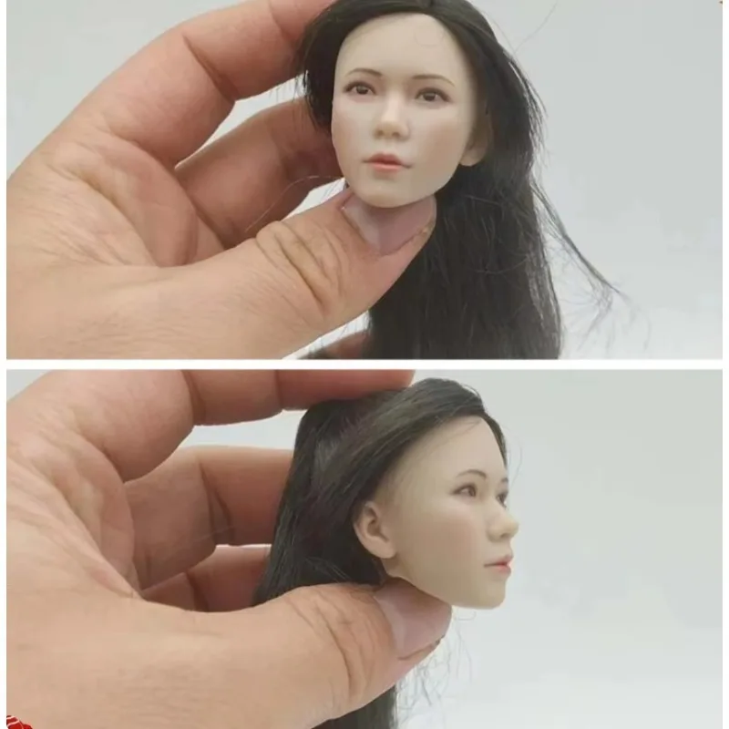 

SUPER DUCK 1/6 SDH034A Азиатская голова, скульптура хвоста, модель красоты девушки для 12 дюймов Phicen Tbleague, экшн-фигурка, игрушка