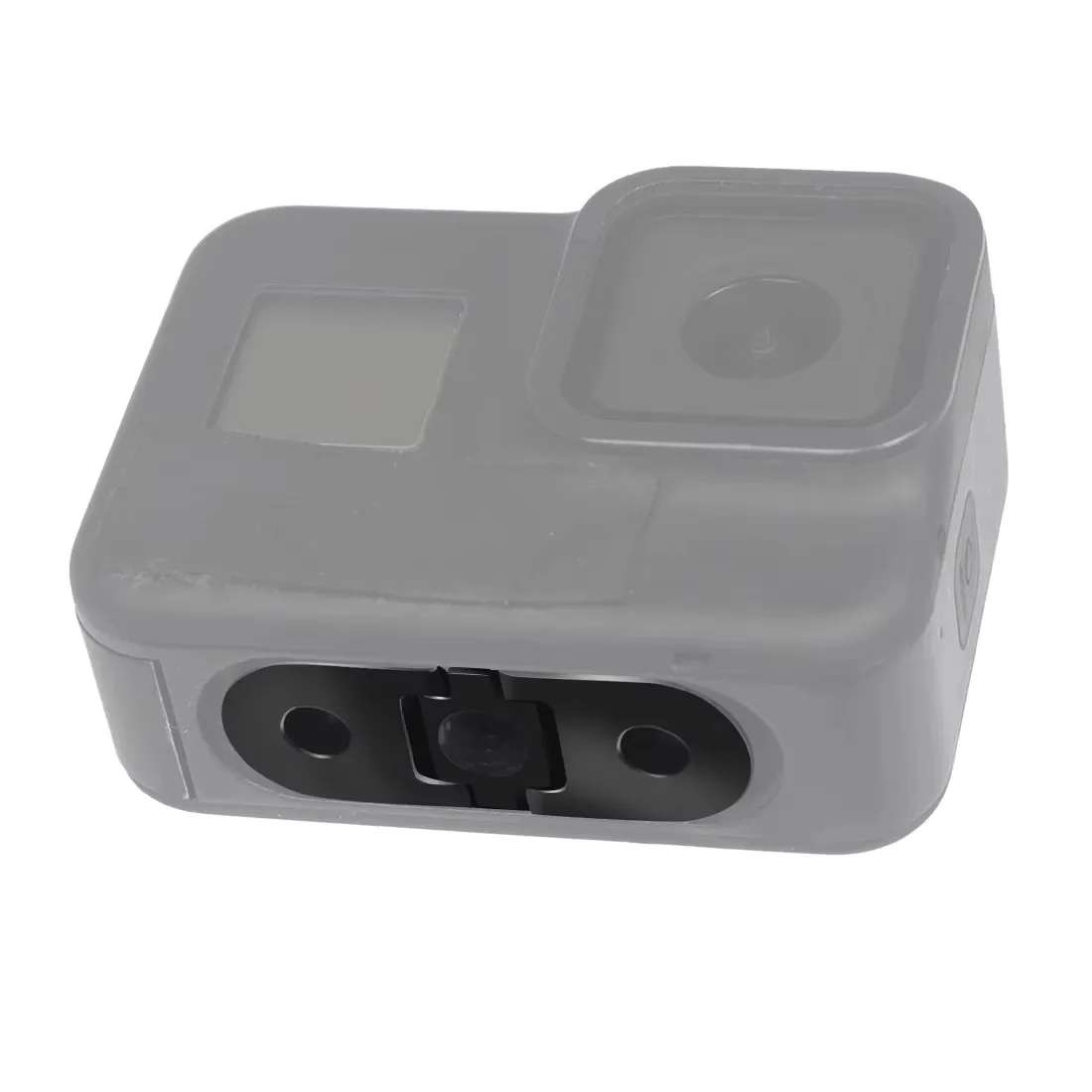 LBKAFA Складной адаптер для пальцев, крепление для штатива, двойное крепление с резьбой 1/4 для GoPro 13 12 11 10 9 Max, адаптер для штатива-монопода