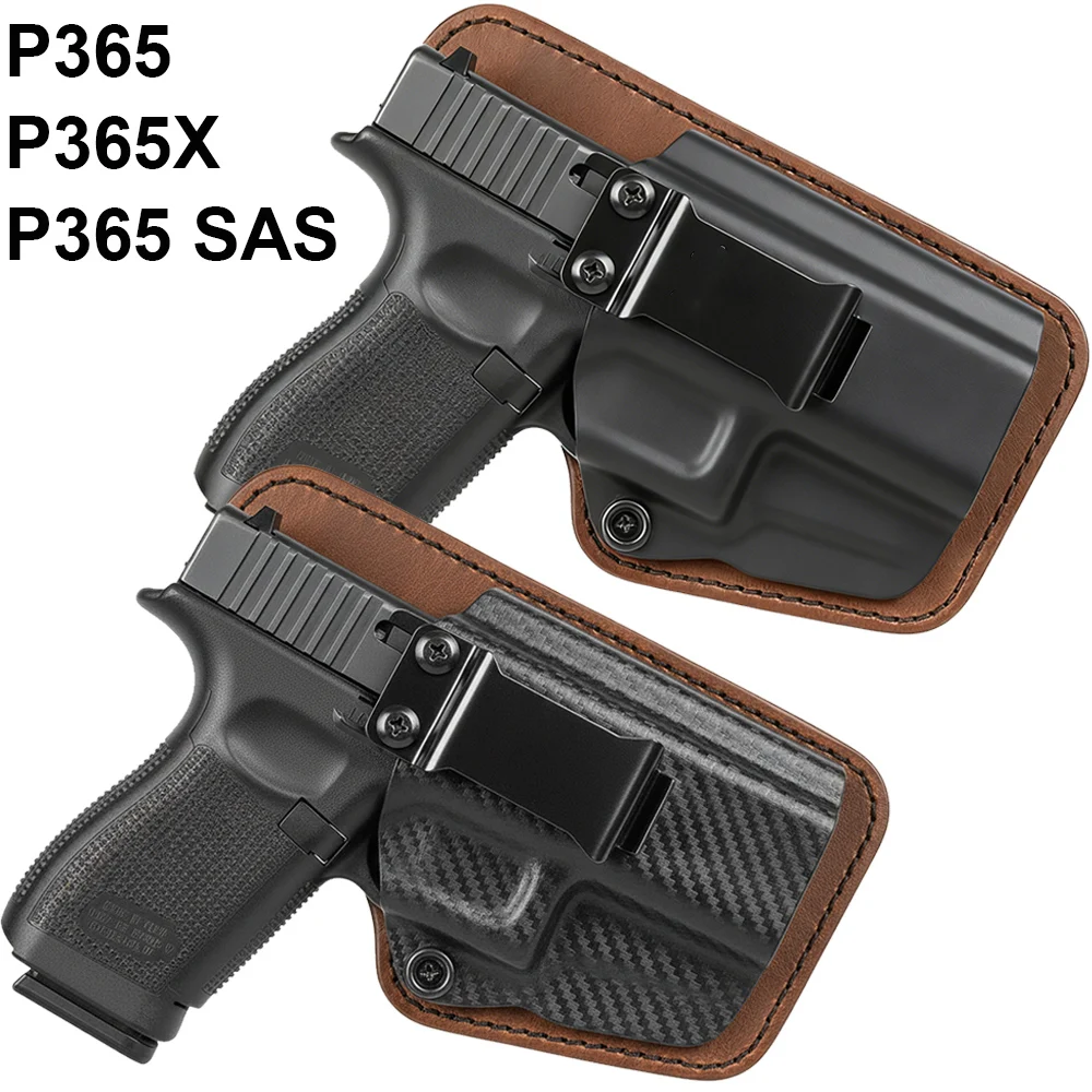 Concealed Carry Pistol Holster Right Hand Gun Holster IWB Hangun Holster Airsoft Holder for Sig Sauer P365/P365 SAS/P365X Case