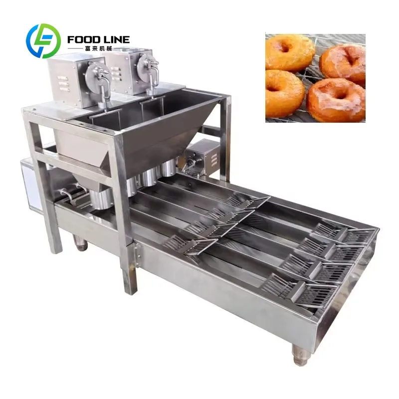 

Customized Industrial Automatic Electric Donut Maker Doughnut Making Machine Efficient Delicious Donut Production