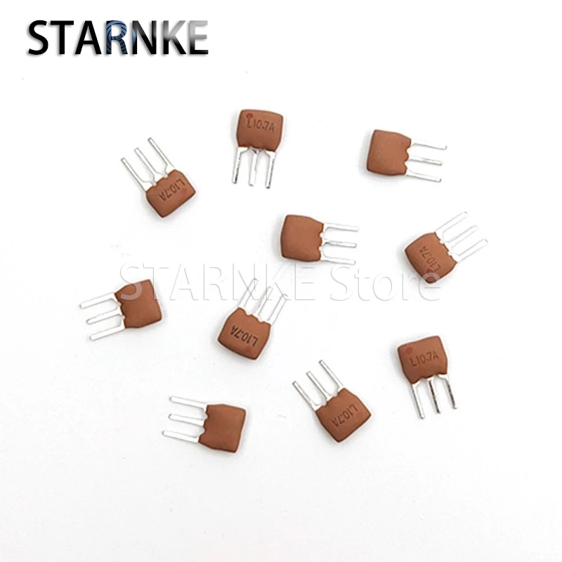 10PCS Ceramic Filter LT10.7MA5 L10.7A 10.7MHZ 10.7M 3P Inline DIP-3 3Pin Radio Commonly Used