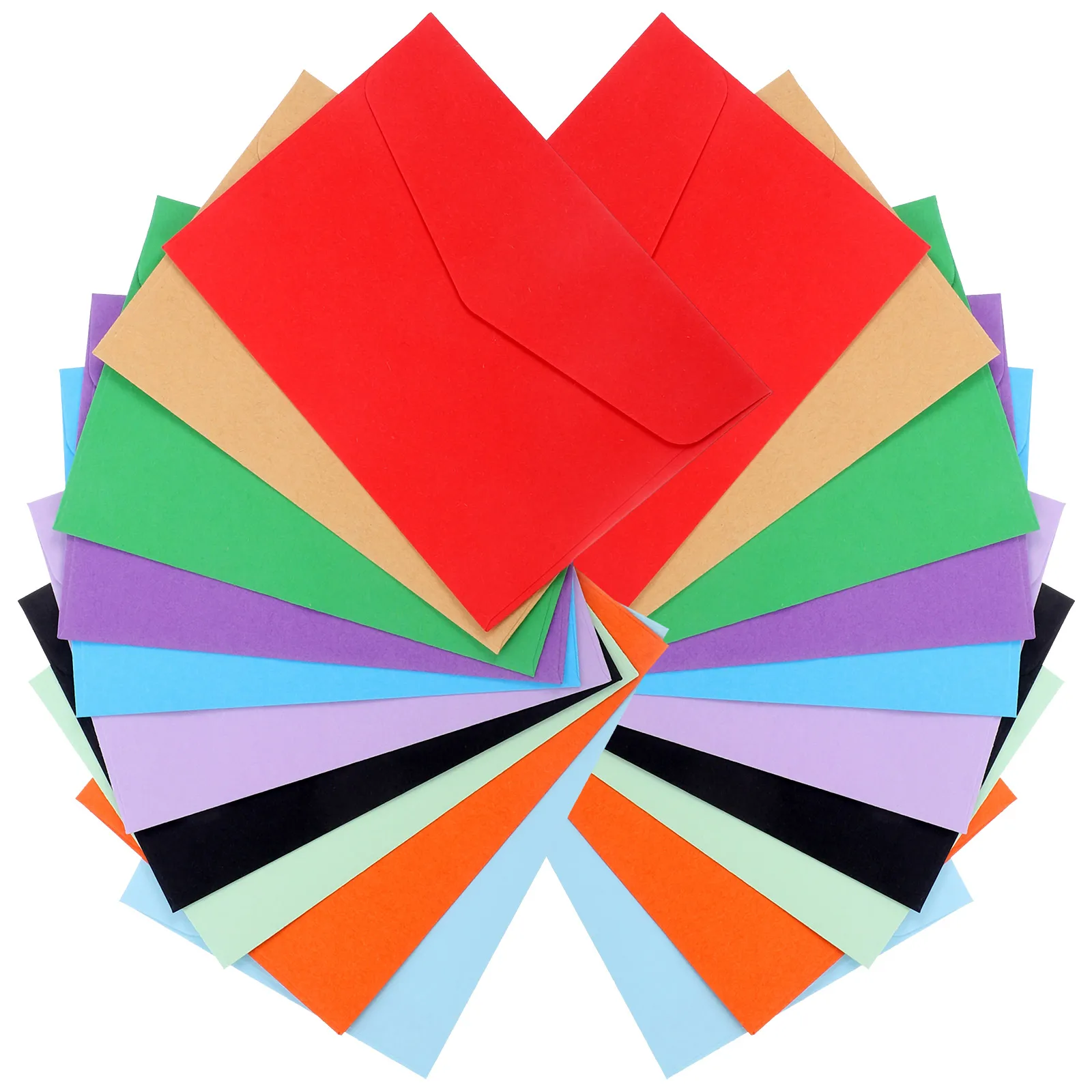 

60Pcs Colorful Small Envelopes Envelopes Gift Card Envelopes Key Storage Envelopes Budgeting Envelopes