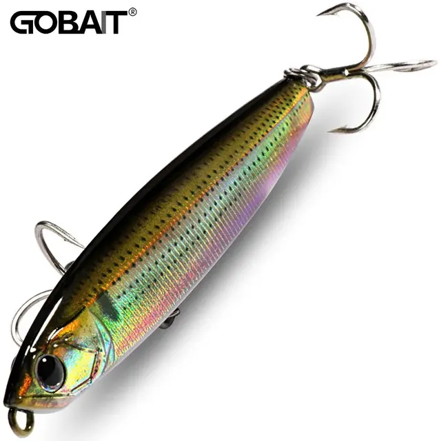 Przynęta ołówkowa 24g 10cm Wobbler grawitacyjny Swimbait Kit Pesca Jerkbait haczyk Popper sztuczna przynęta wędkarski
