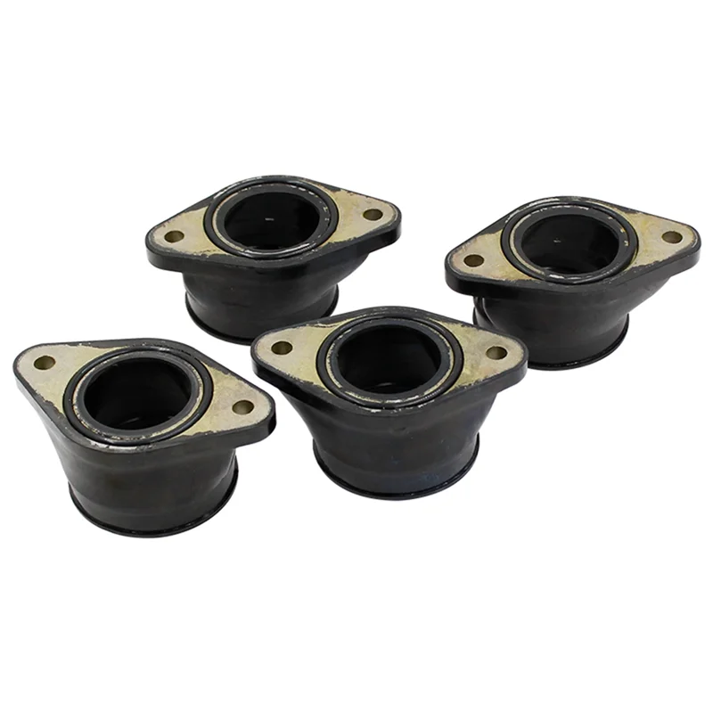 For SUZUKI GSX750F GSX750 Katana GR78A GSXR750 GR77A Road Motorcycle Motobike Carburetor Intake Manifold Interface 4Pcs Set view 2