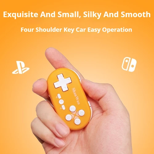 Imagen 2 del producto Nuevo Shanwan Mini controlador de juego versión Host inalámbrico Bluetooth portátil ligero conexión de plataforma Android/Windows