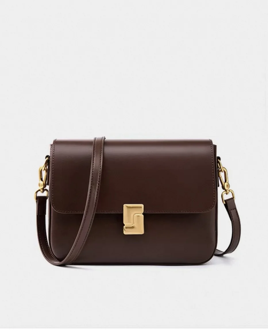 

Women Genuine Leather Shoulder Bag Top Layer Cowhide Crossbody Bags