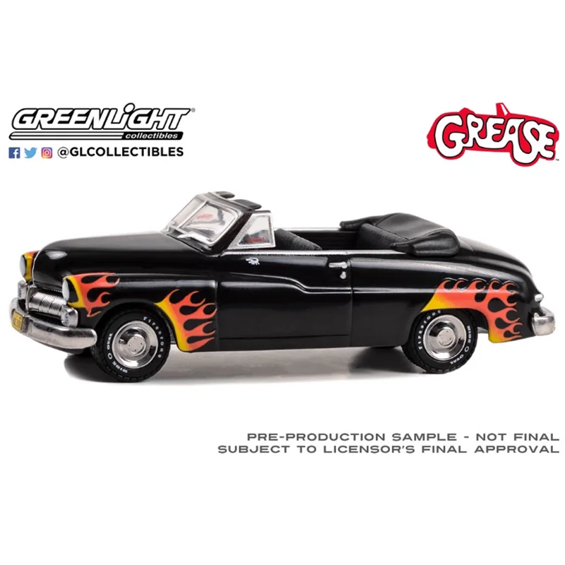 Greenlight 1: 64 Scale 1949 Mercury Convertible/1950 Eight Coupe Alloy Car Model Collection Display Ornament Toy Gift