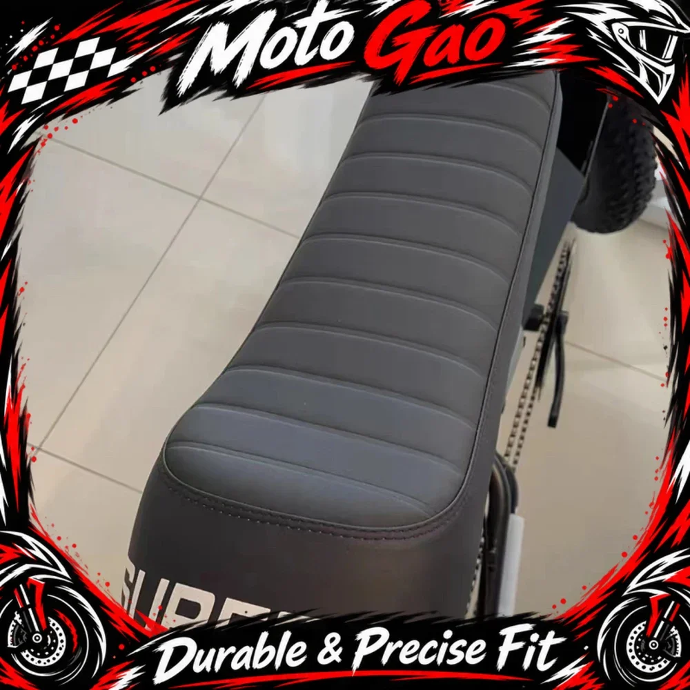 55cm Integrated saddle cushion leather retro seat Extended Modification accessories Suitable for Super73 Super 73 S1 S2 RX Y1