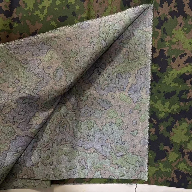 500D Nylon Finnish Camouflage Fabric Anti Red Waterproof and Wear-resistant Breathable DIY Tactical Vest cloth Luggage Materia