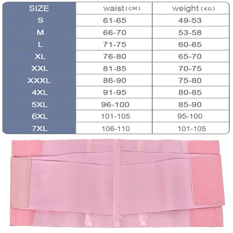 AfruliA Fajas Colombianas Girdle Slimming Waist Trainer Pulling Underwear Belt Sport Strap Body Shaper Tummy Wrap Cincher Corset