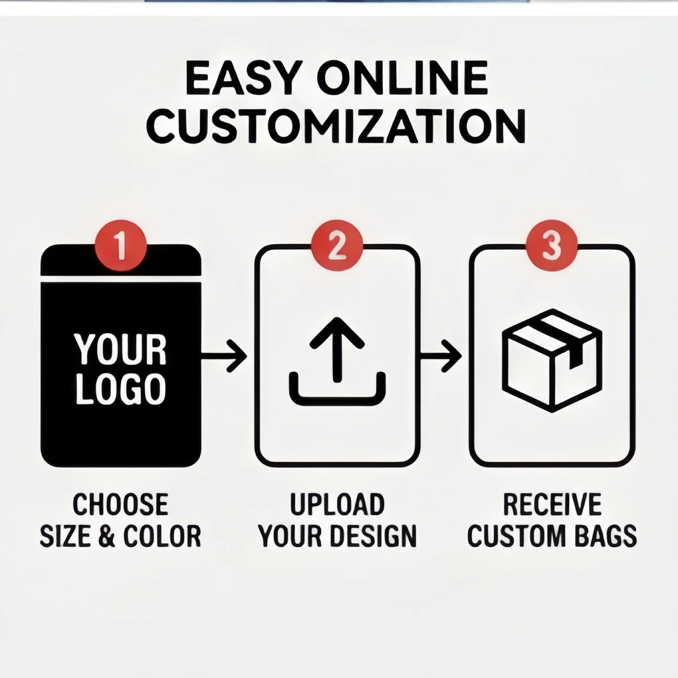 Customized Colorful Frosted Storage Bags Underwear Clothing Packaging Bags Private Custom Ziplock Bags Repeated Use Printed Logo - view 5