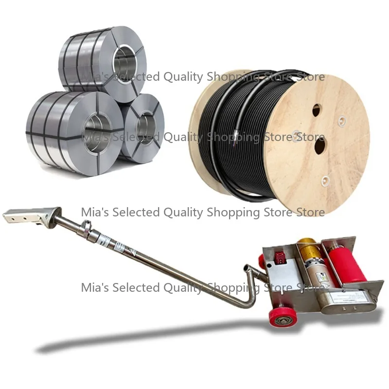 Electric Handheld Stepping Vehicle Pusher Cable Reels Kraft Paper Roll Pusher - Automotive Tool for Sale