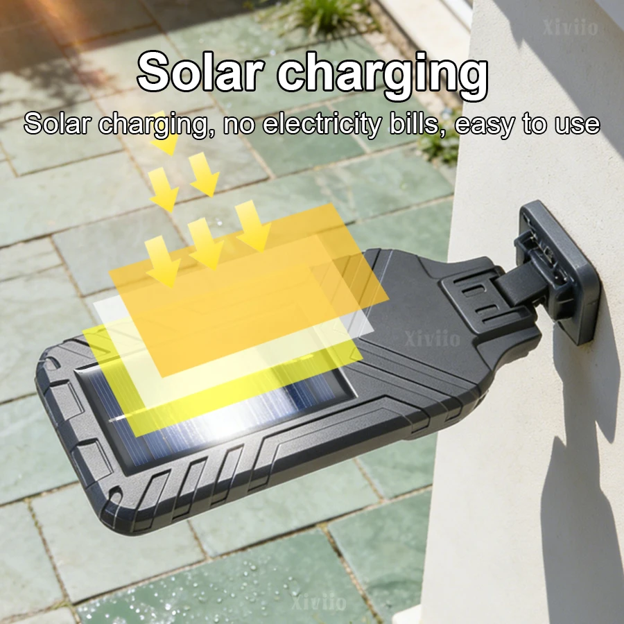 1500W High Power Solar LED Lamp Super Bright Street Light Waterproof Motion Sensor Solar Garden Light Outdoor Yard Garage Lights
