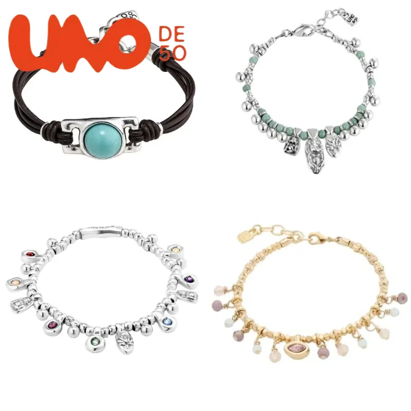 

UNOde50 Silver & Gold Bracelet - Timeless Design, Affordable Luxury!