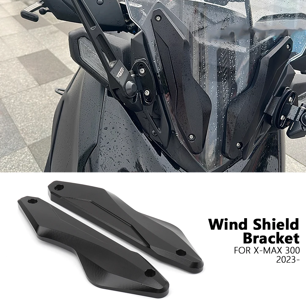 

New Motorcycle Windscreen Trim Strip Windshield Bracket Holder Support For YAMAHA X-MAX300 X-MAX 300 XMAX300 XMAX 300 2023-