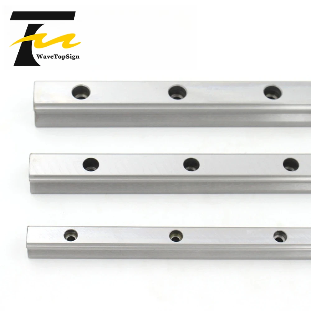 Boding Hiwin Square Linear Guide Rail  2pcs 100-1150mm HGR15 Hiwin Slide Block Carriages HGH15CA For Cnc Router Engraving