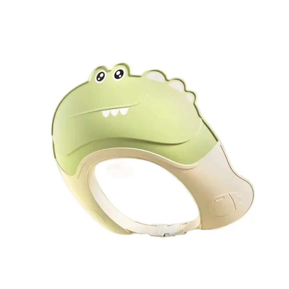 جديد لطيف الحيوان شكل الطفل قبعة استحمام لينة العين الأذن حماية الطفل الشامبو كاب مقاوم للماء قابل للتعديل قبعة حمام للأطفال ل