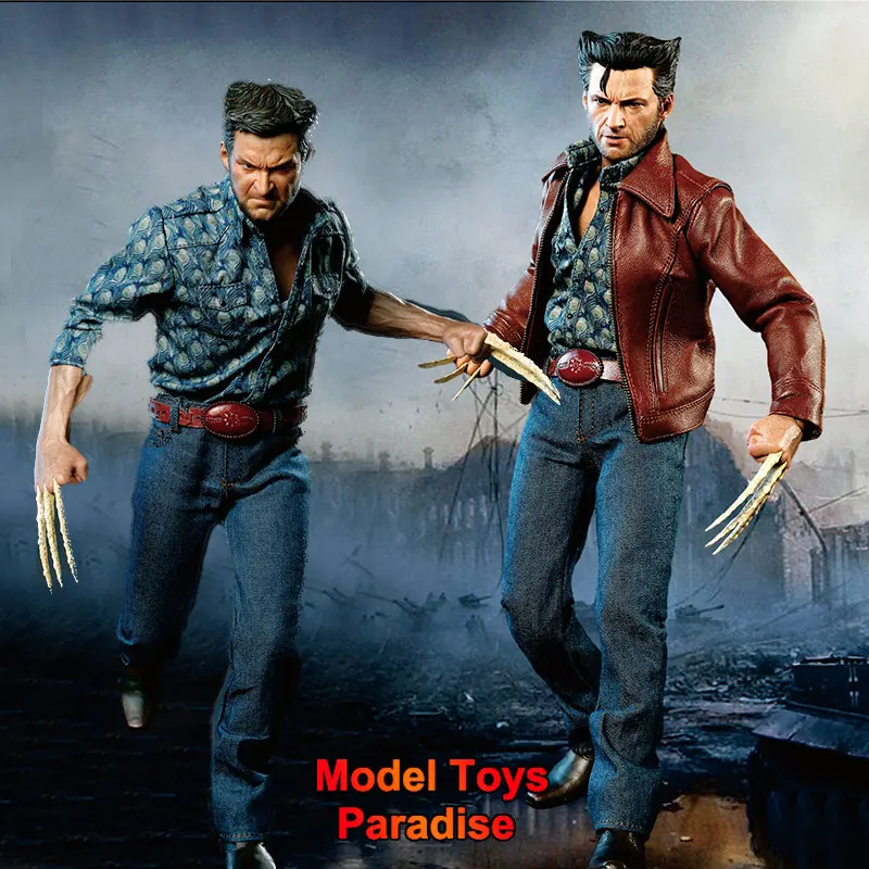 ADD TOYS AD013 1/6 Full Set Wolverine Super Hero Leather Jacket 12'' Collectible Movable Action Figure Model