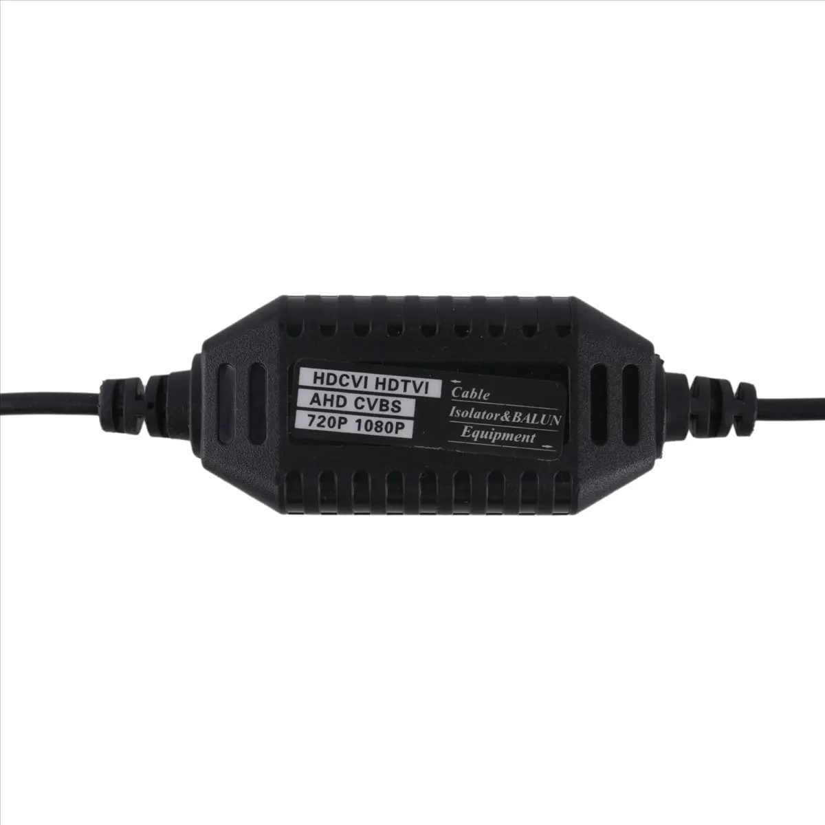 A46U 1Pack Coaxial Video Ground Loop Isolator Balun Male to Female for CCTV Camera