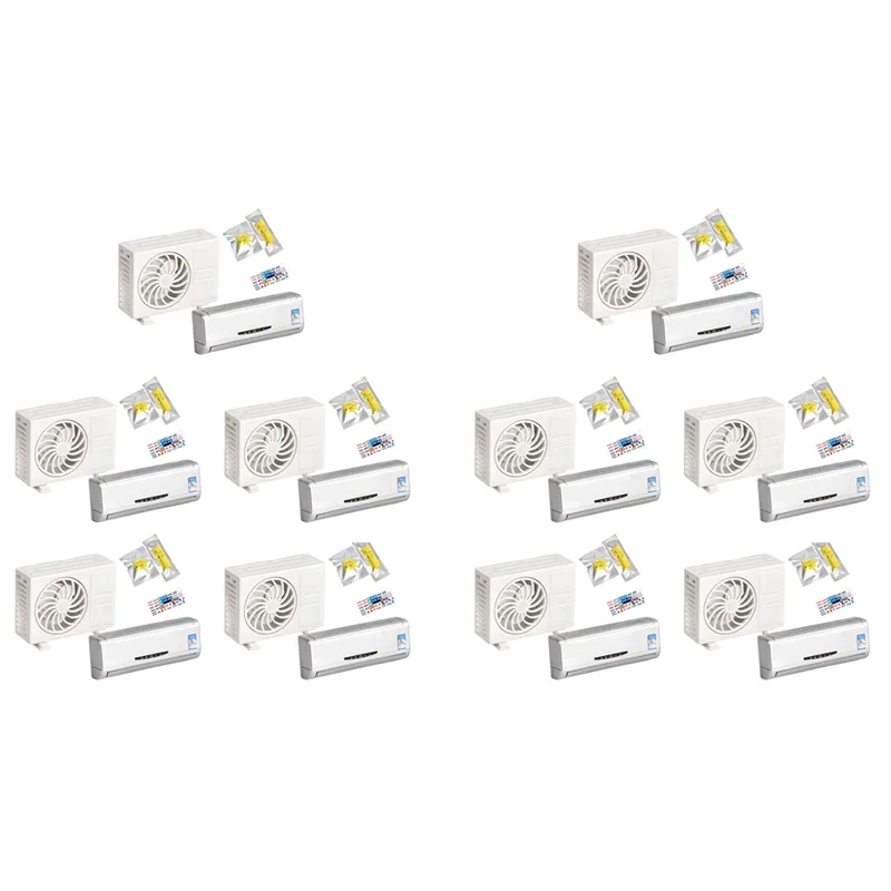 

10X Mini Air Conditioner Model Aromatherapy Air Outlet Fragrance Interior Decoration Perfume Long-Lasting Ornaments D-B91B