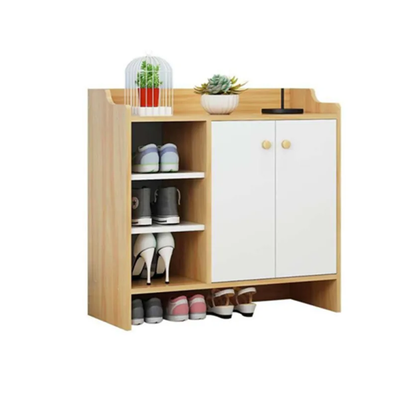 ！@New Shoe Cabinet for Household Use Large Capacity Integrated Entrance Storage Cabinet Balcony Simple Shoe Rack