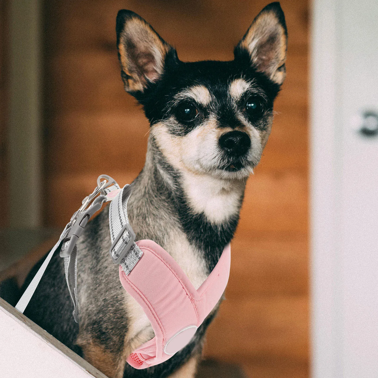 

Pet Harness for Large Dogs Wear resistant Rope Small Puppy Portable Vest Cloth Accessory Pink M Reflective Dog Walking Safe