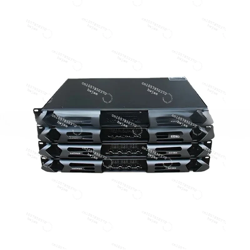 DA18K4 18000W 4 Channel 1U Class D Stereo Audio Power Amplifier
