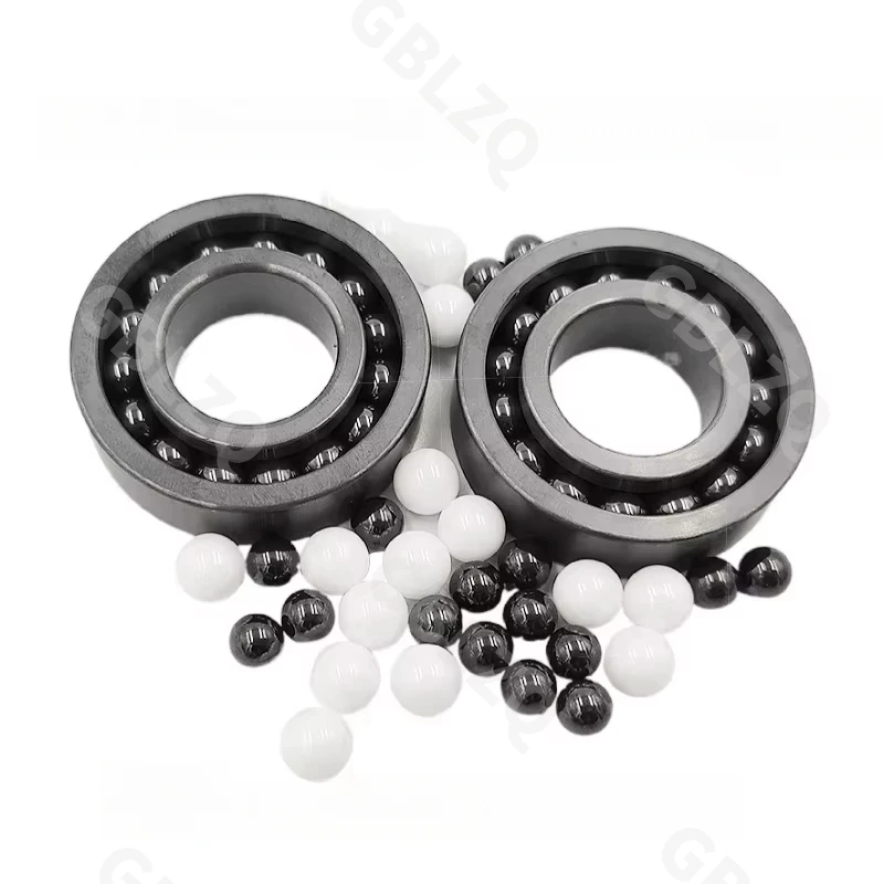 Silicon Nitride Full Ceramic Bearings 6000-6900 Series High Temperature Insulated Non-Magnetic Precision Bearings