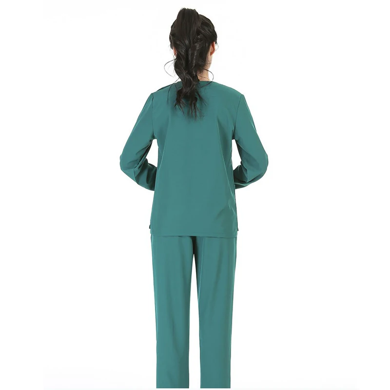 ชุดยูนิฟอร์มพยาบาล/แพทย์/ทันตแพทย์ แขนสั้น หลากสี สำหรับบุคลากรทางการแพทย์  ชุดทำงานในโรงพยาบาล/คลินิกทันตกรรม/ศัลยกรรม