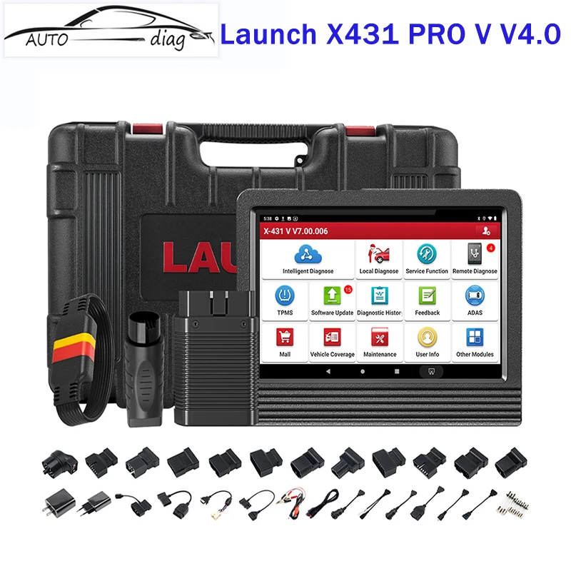 

Launch X431 PRO V V4.0 Automotive Diagnostic Tool LAUNCH X431V OBDII Code Reader Full System Diagnosis With Obd2 Scanner for Car