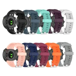 silicone Original For Garmin Forerunner 45S bands sport Replacement bracelet watchband for Garmin swim 2  smart watchstrap