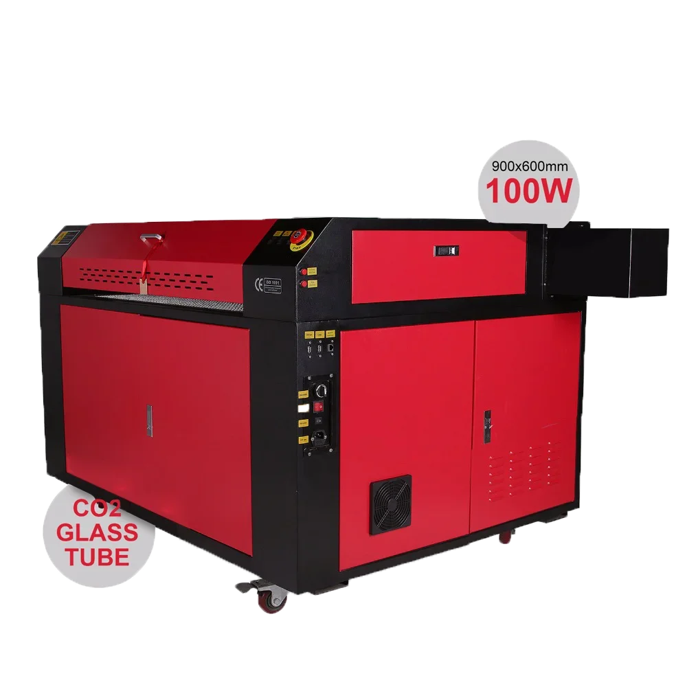 100W 9060 Engraving Tool Lazer Engraving Machine Co2 Laser Cutting Machine