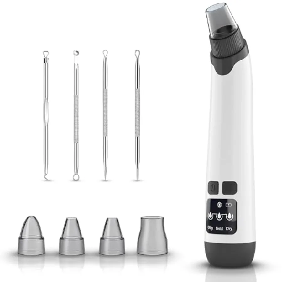 

Pore Extractor Vacuum Black Remover Cleaner Black Removal Sucker Nose Face Unclogger Luxury Tool Heavy Duty Hydrafacial Machin