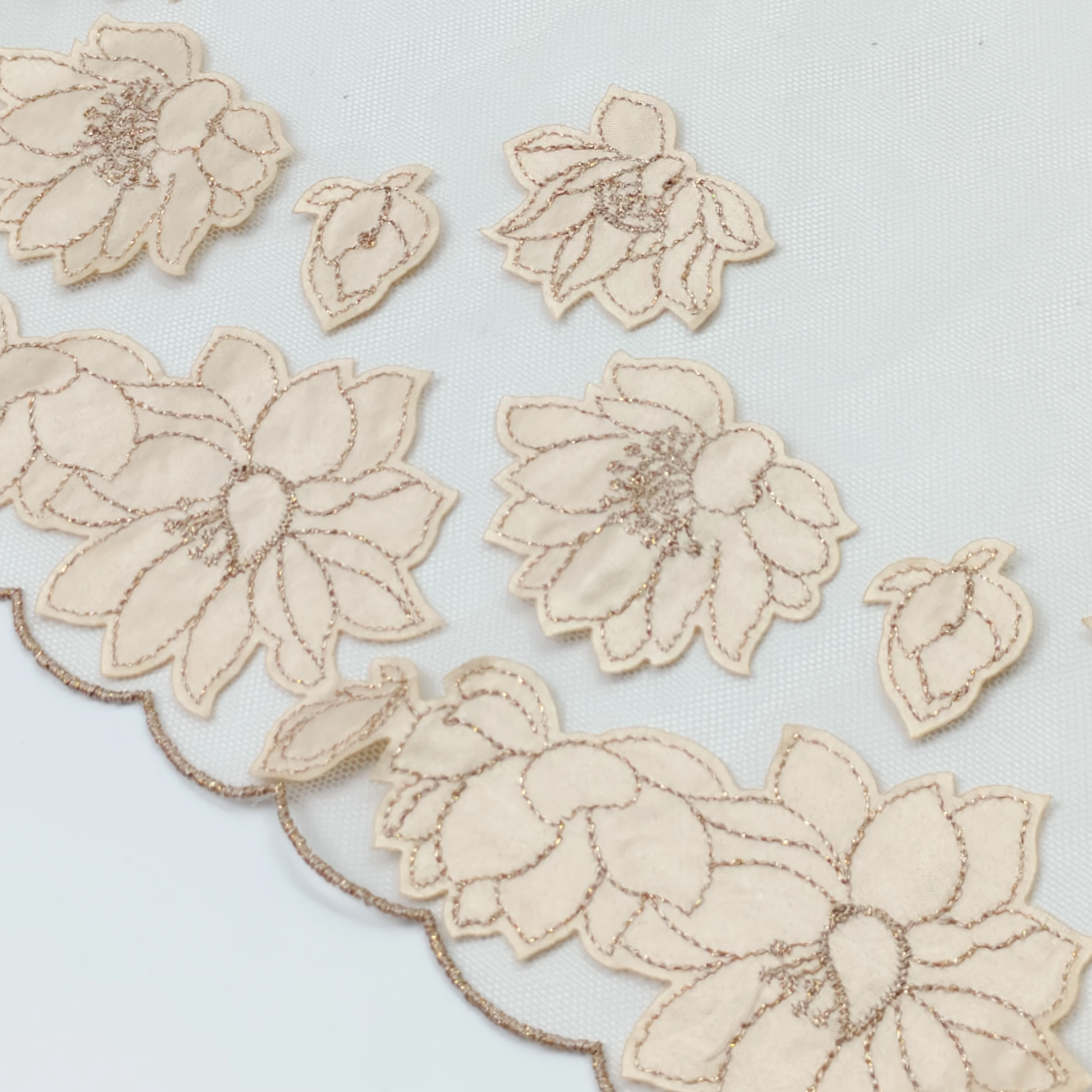 caf-e-cloth-embroidered-lotus-gold-thread-embroidered-lace-diy-handmade-accessories-width-27cm