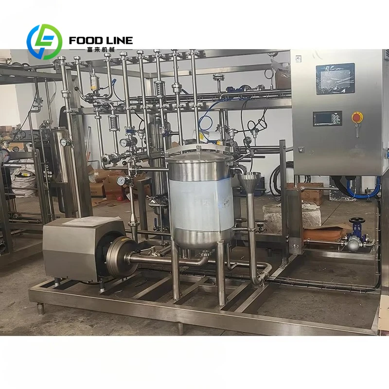 

Customized size High temperature short time plate pasteurizer for milk and juice industry
