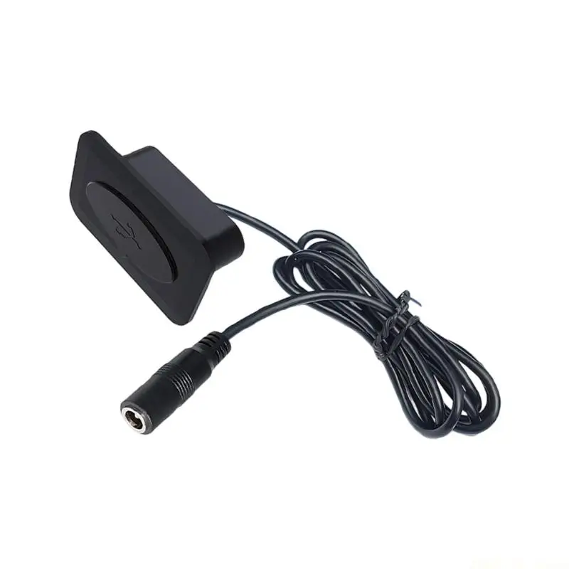 M5TD Furniture Power Unit with USB A Type C and DC5521 Cable for Home