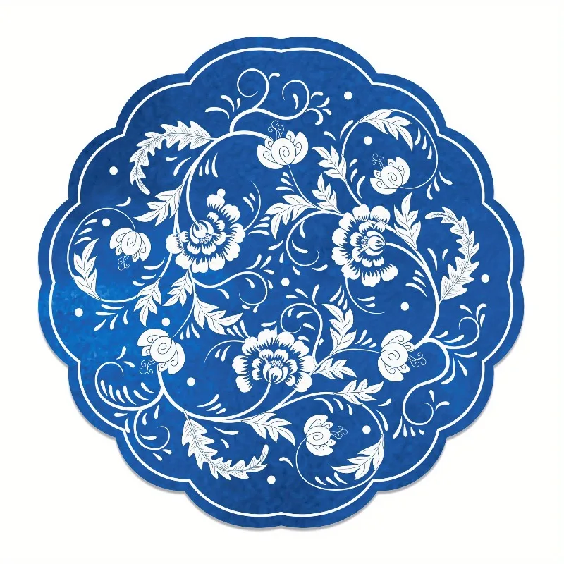 

Vintage Blue Floral Butterfly Paper Napkins Decoupage Wedding Tea Party Baby Shower Supplies DIY Crafts Serviette Cumpleaños