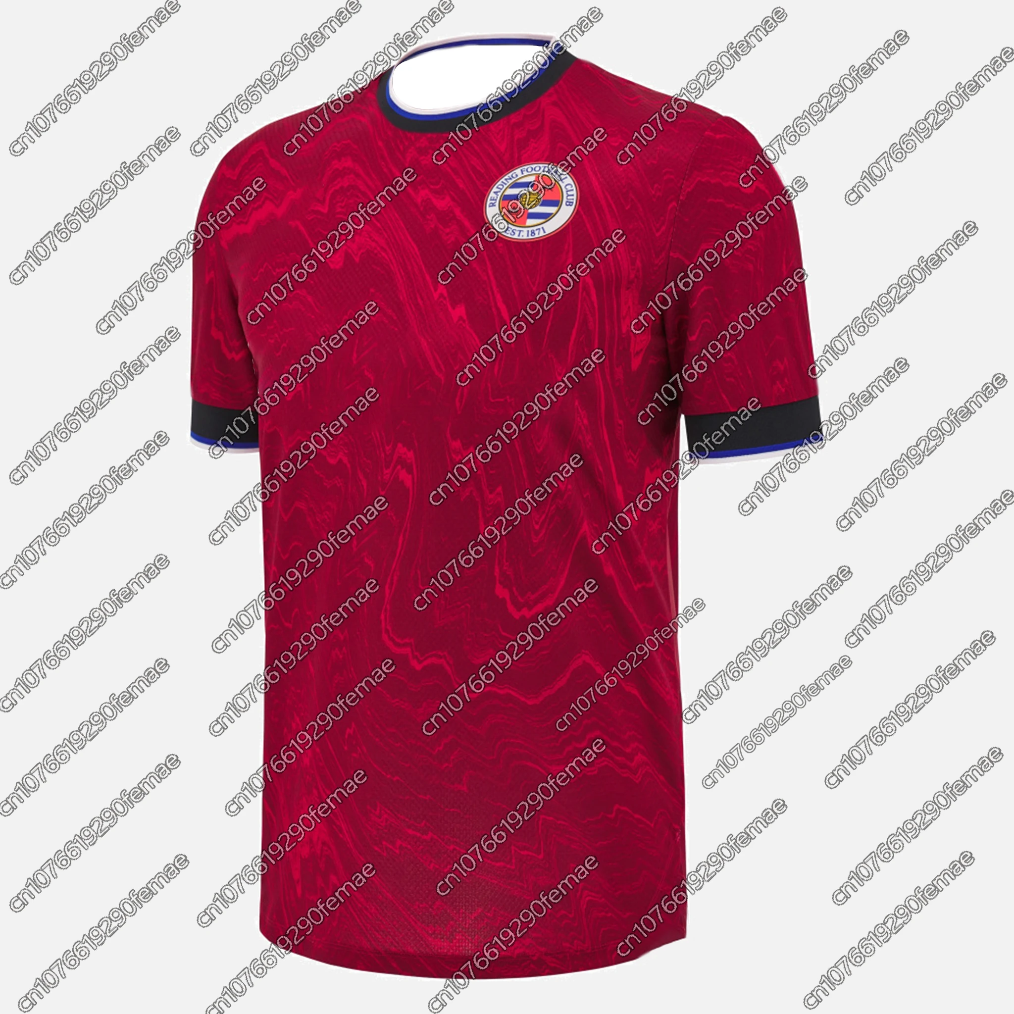 New Men UK Reading Football Jersey 2026 Summer Breathable Sports T-Shirt Youth Kids Adults Soccer Match Training Kit