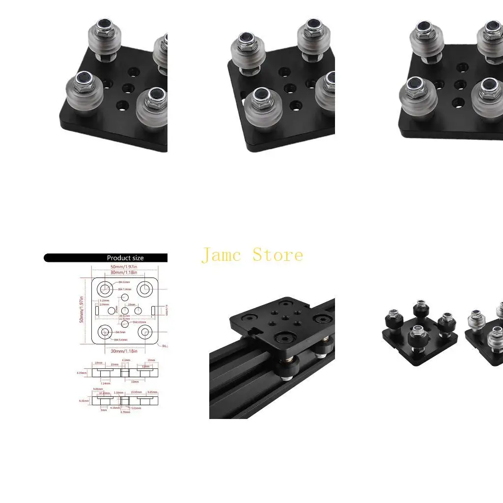 

LX0B PRIC PRINTER OPEN AUTER SOUBLES SPECIAL SLIDE PLAING для алюминиевых профилей v Slide Slide Plite для 2020 2040