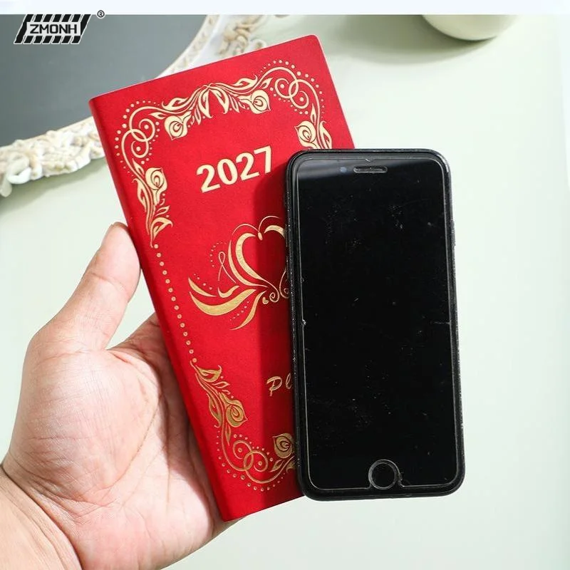 H 2027 Portable A6 Daily Planner Calendar Diary Notebooks 365 Time Management Planner