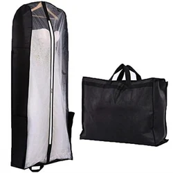 GoodTop Women's Wedding Dust Breathable Cover Gowns Garment Bag Foldable Portable Hanging Luggage Fashion Storage Travel Bag