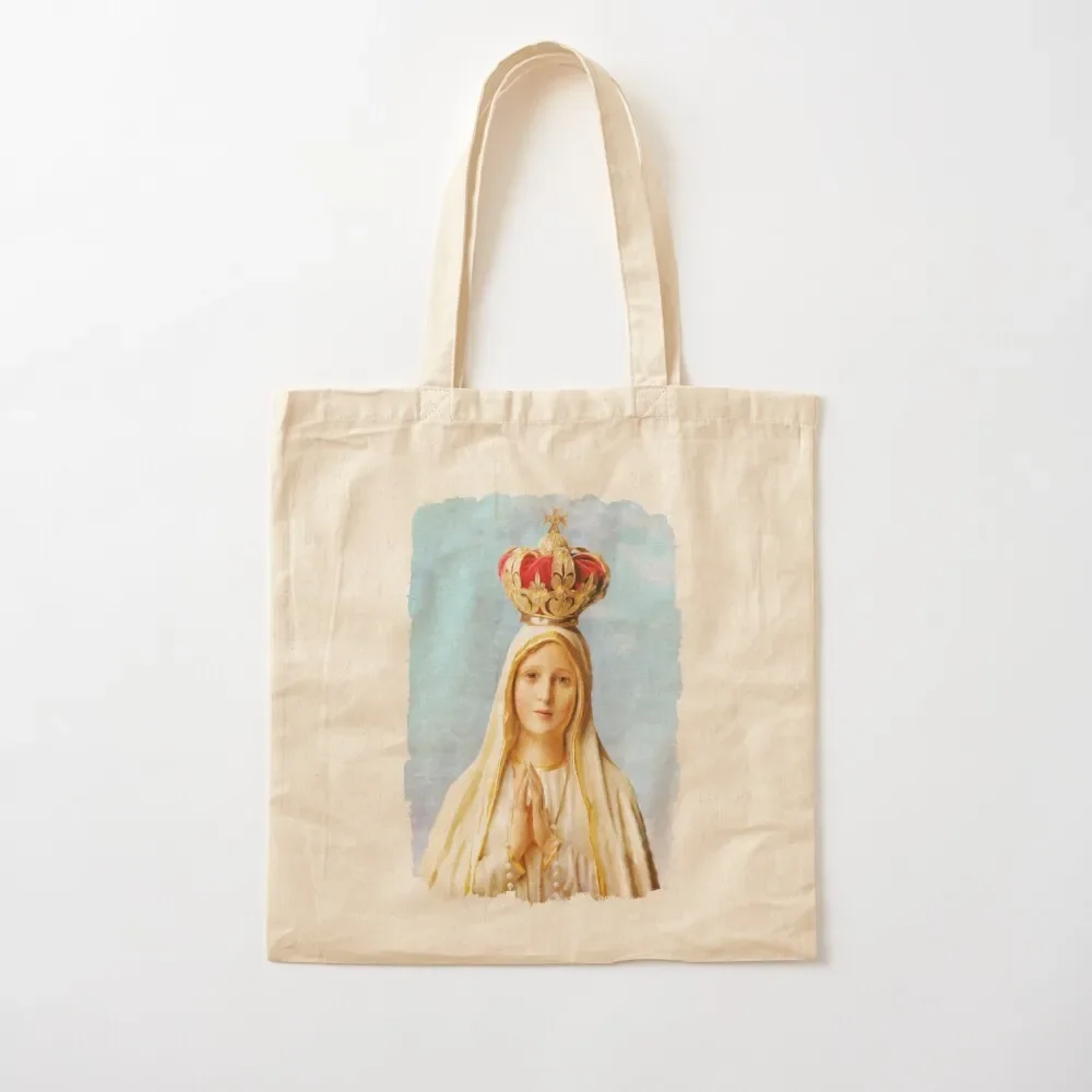 

Our Lady of Fatima Tote Bag shopper bag woman hand bag canvas tote