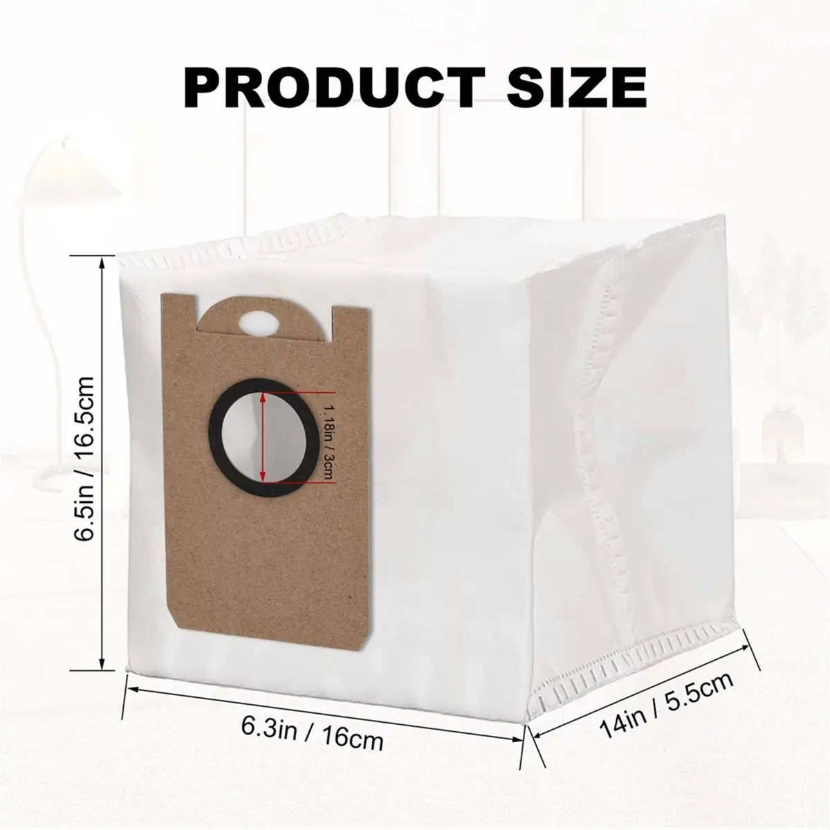 8 Pcs Dust Bags For… - image